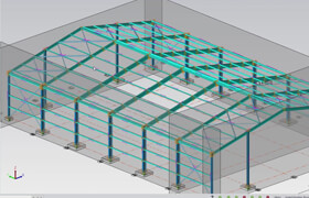 Udemy - EU3 Steel Warehouse Design in Tekla Structural Designer