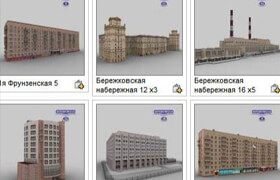 3D Moscow，300 Moscow Homes