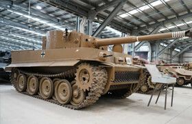 Artstation - Fotoref - German Tiger Tank - 参考照片