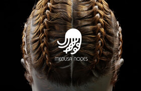 Medusa Nodes - Blender 的程序性头发创建系统