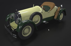 Udemy - Create a Classic Speedster with Blender