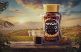 Udemy - Photoshop Advertising Commercial Nescafe