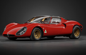 Free 3D Model 1967 Alfa Romeo 33 Stradale  Luis Lara Osorio