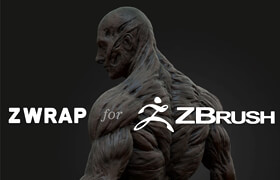 Faceform Zwrap - Zbrush 自动匹配拓扑模型插件