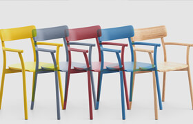 Free 3D Model Chiaro Chair  Filipp Gorbachev