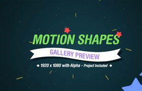 Videohive - Motion Shapes Vol.2
