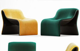 Cloth Lounge by Jehs & Laub for Cassina