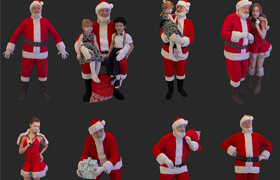 Santa Claus - 3d model