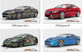 3d models cars Jaguar