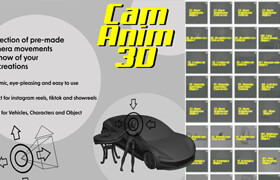 Cam Anim 3D - blender 相机动画预设