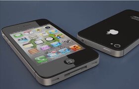 Iphone 4S tutorial with texture 3Ds Max
