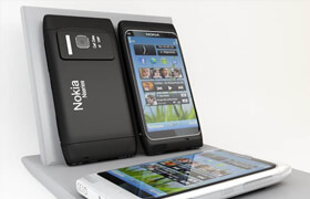 诺基亚N8手机模型