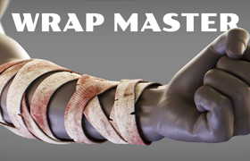 Wrap Master - Blender 中创造缠绕物体的插件