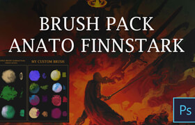 Artstation - Anato Finnstark - Photoshop Brush Pack 1-3 - Photoshop 笔刷