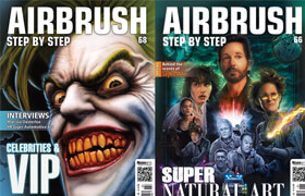 ​Airbrush Step by Step English Edition - Full Year 2023 Collection - book