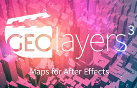 GEOLayers - AE地图地形工具