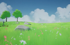 Skillshare - Creating Stylized Grass in Unreal Engine 5 (Studio Ghibli Style)