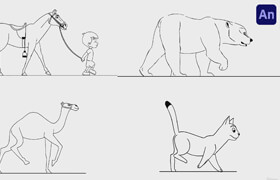 Udemy - Learn to Animate Animal Attitude WalksRuns in Adobe Animate