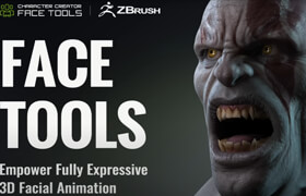 ZBrush Face Tools for CC4 Full