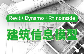 【正版】Revit+dynamo+rhinoinside建筑信息模型专题课