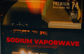 Sodium Vaporwave - Lightroom Preset Pack