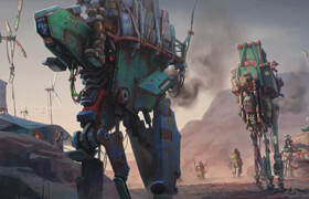 The Gnomon Workshop - Mech Illustration with Character & Story