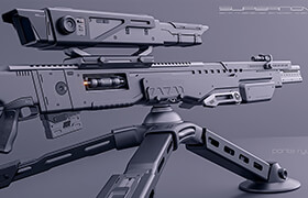Blender Bros - SciFi Weapon Design In Blender [Remastered]