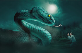 Udemy - Photoshop Advanced Manipulation Course The Viper Snake