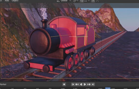 Udemy - Adding Materials and Animation to a Train Model