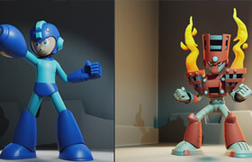 Udemy - Creating Japanese Game Characters Megaman and Torch Man