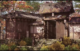 Udemy - Japanese 3D Environment - In-Depth Tutorial Course