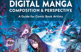Digital Manga Composition & Perspective A Guide for Comic Book Artists (True EPUB) - book