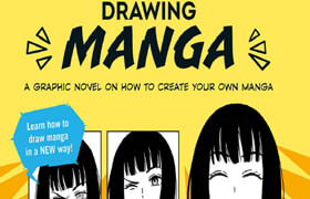 Drawing Manga A Graphic Novel Guide on How To Create Your Own Manga - book