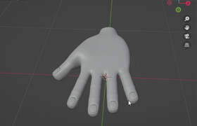 Udemy - Low Poly Hand Modelling In Blender vol 1  ​
