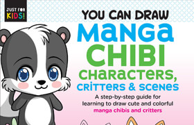 You Can Draw Manga Chibi Characters, Critters & Scenes (EPUB) - book