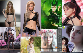 DAZ3D, Poser Bundle 3 August 2024