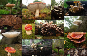 Gumroad - Fantasy Forest Mushroom Reference Pack - 参考照片