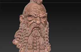 Udemy - Mastering ZBrush Sculpting a Dwarf Head in 180 Minutes