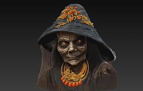 Udemy - Sculpting a Witch Character in ZBrush