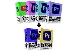 Storezar - The Ultimate Bundle MEGA for Premiere Pro - Premiere Pro 预设