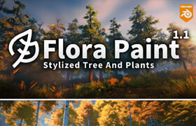 Stylized Trees Plants Tree Library Flora Paint