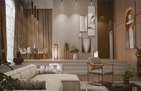 Udemy - Blender 4.2 Full interior scene creation