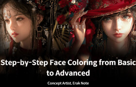 Coloso - Step-by-Step Face Coloring from Basic to Advanced (Erak Note) [kr audio, en subs-hardcoded]