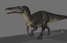 Creaturestation - Baryonyx rig walk and roar course