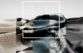 3DRnB Corona Fabric Shaders - Cinema 4d 材质