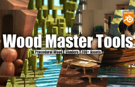 Wood Master Tools assets - Procedural Wood, Shaders