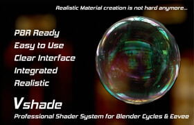 Vshade - Blender Cycles 和 Eevee 的专业着色器系统