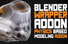 wrapper addon - Blender 创建物体包裹模型的插件