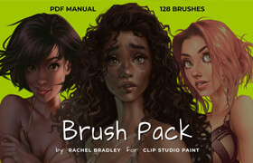 Clip Studio Paint  - Brush Pack by Rachel Bradley - 笔刷