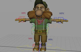 Domestika - Rigging and Deformation of a Character [Spanish, EN Sub]